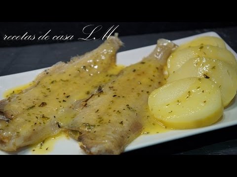 Filete de pescado en salsa