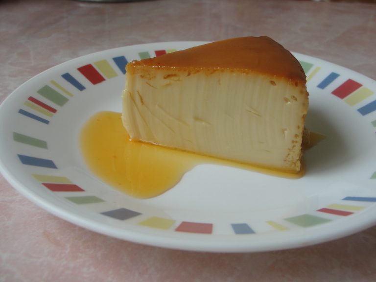 Flan sin horno con leche condensada