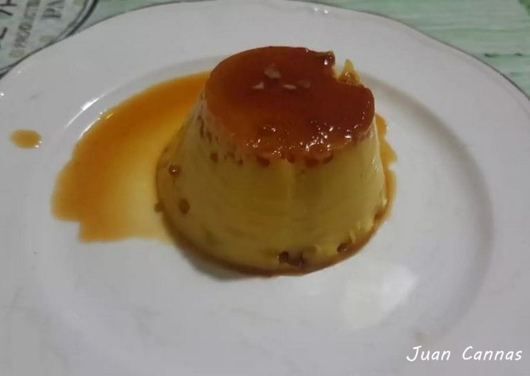 ¿Cuánto dura un flan casero en la nevera?