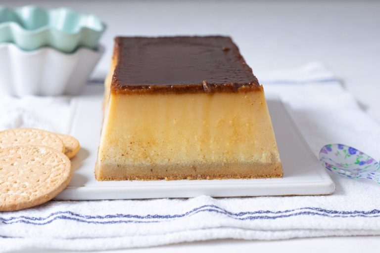 Flan de Galletas Thermomix Sin Horno