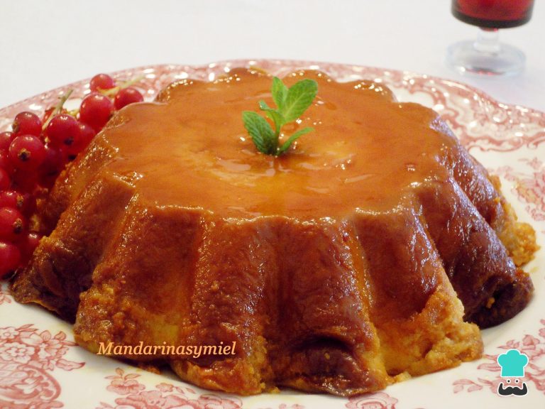 Flan de queso en el microondas sin leche condensada