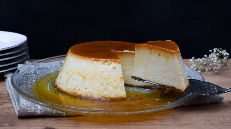 Receta: Flan de Queso Mascarpone al Baño María