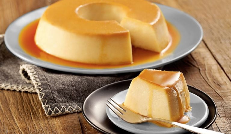 Flan de Turrón y Café