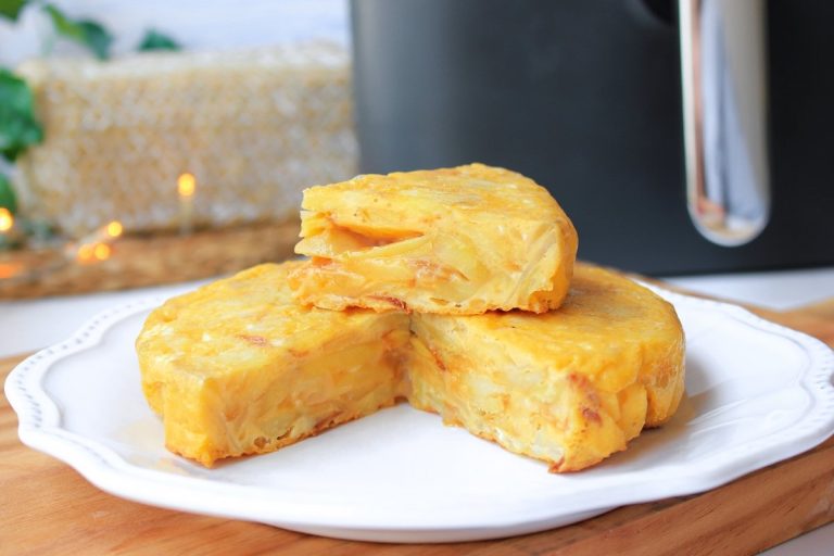 Tortilla Francesa en Freidora de Aire: Tiempo y Temperatura