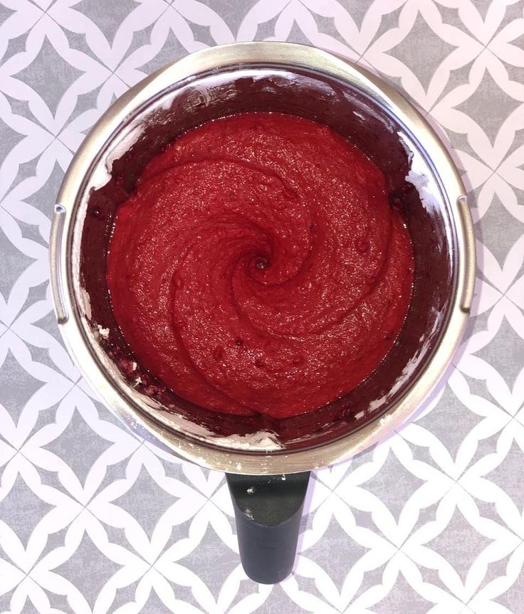 Batido de Frutos Rojos Congelados con Thermomix