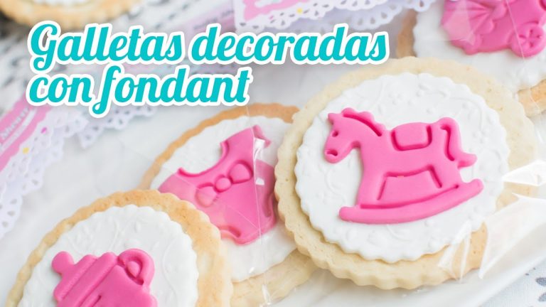 Galletas de Navidad con Fondant