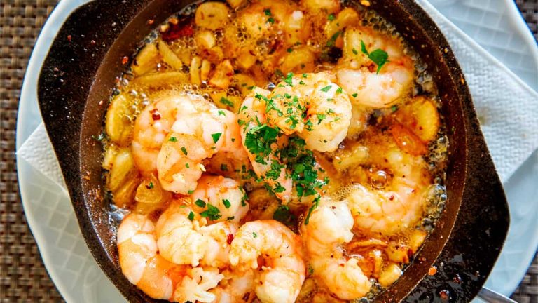 Crema de Gambas con Nata Líquida