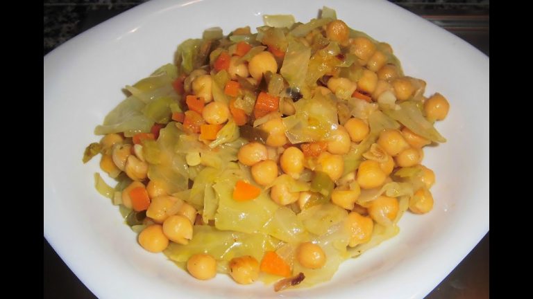 Garbanzos de Bote con Repollo