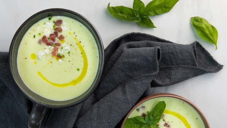 Gazpacho de Melón con Yogur Thermomix