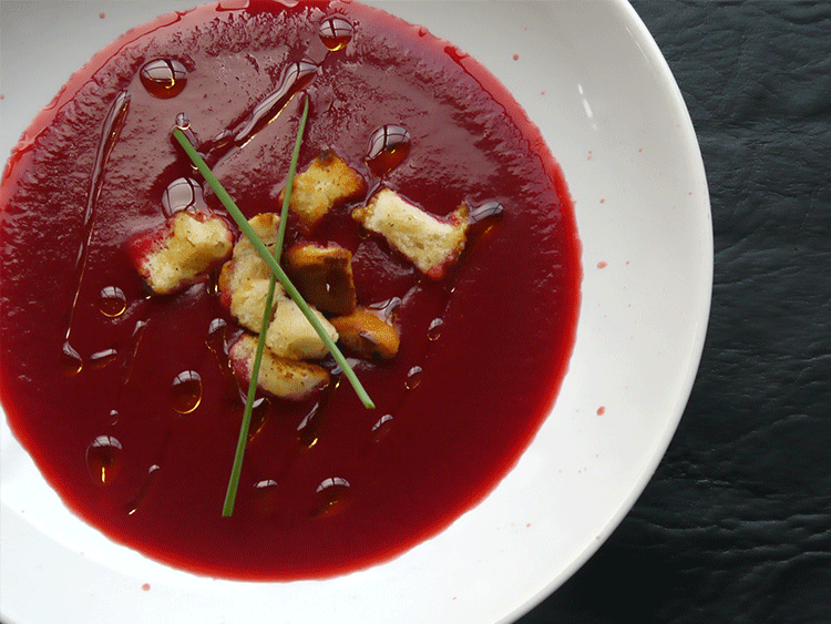 Gazpacho de Remolacha y Zanahoria