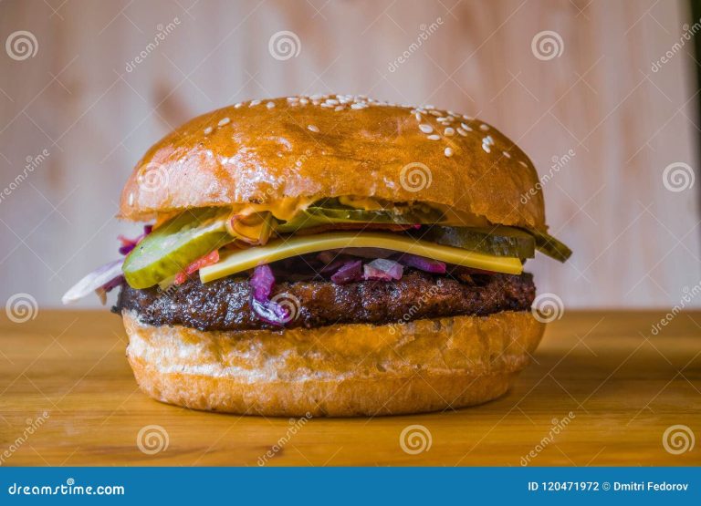 Hamburguesa con Tortitas de Trigo