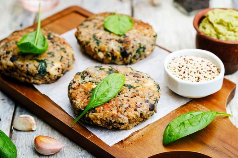 Hamburguesas de Brócoli y Pollo