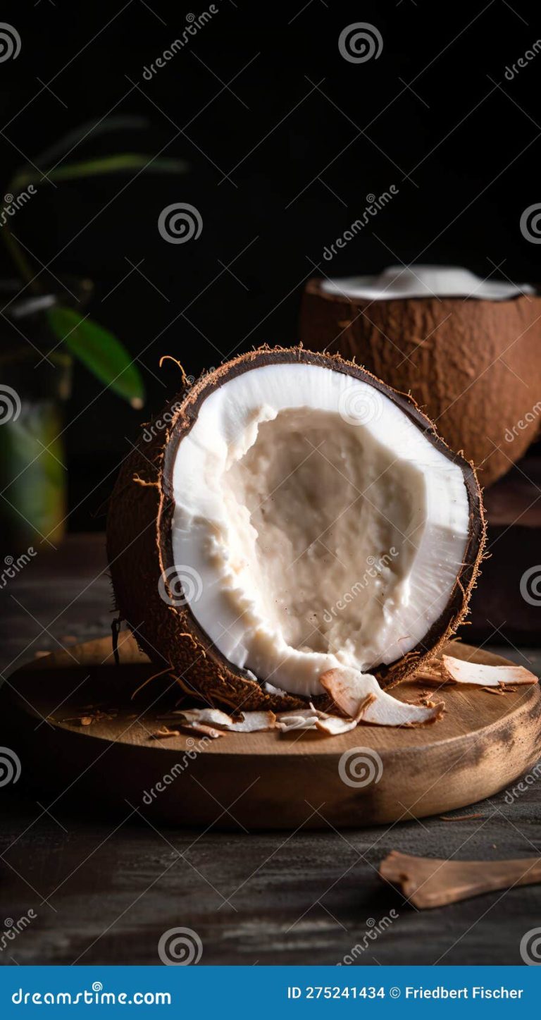 Helado de Coco con Heladera