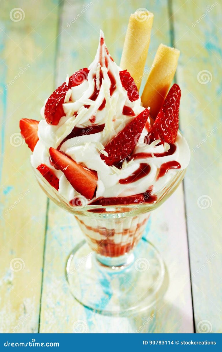 Helado de Fresa Monsieur Cuisine