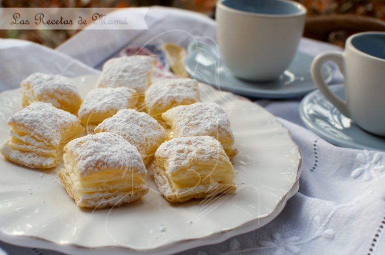 Postres Deliciosos con Hojaldre y Nata