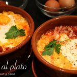 huevos-al-plato-con-chorizo