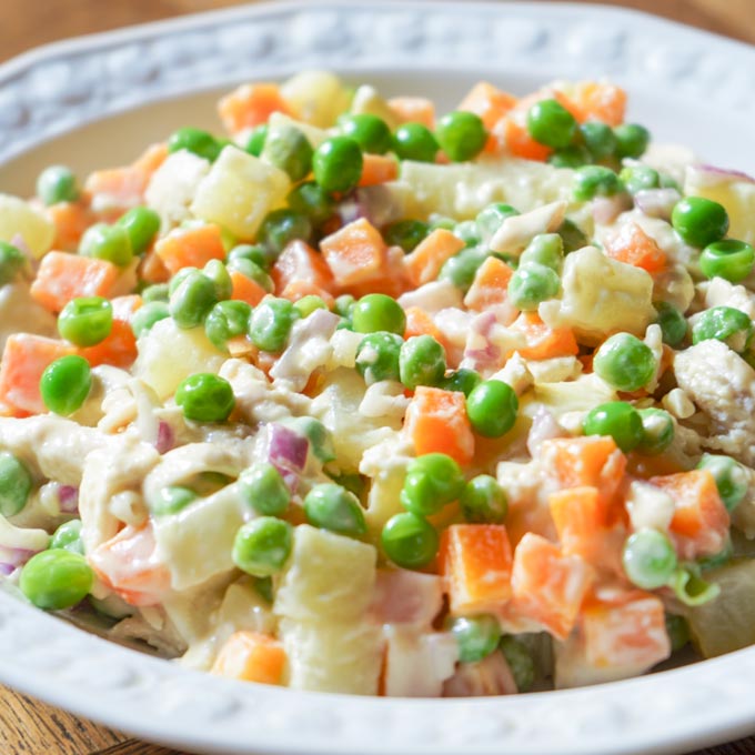 Ensalada de Tomate y Bacalao