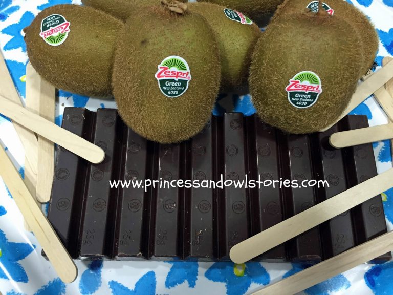 Bizcocho de Kiwi y Chocolate