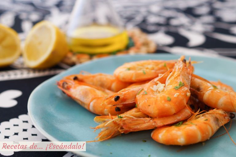 Langostinos al Horno de Karlos Arguiñano