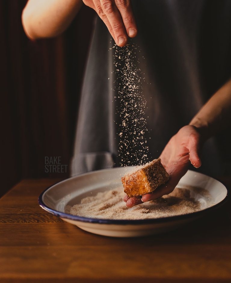 Leche frita con maicena sin huevo