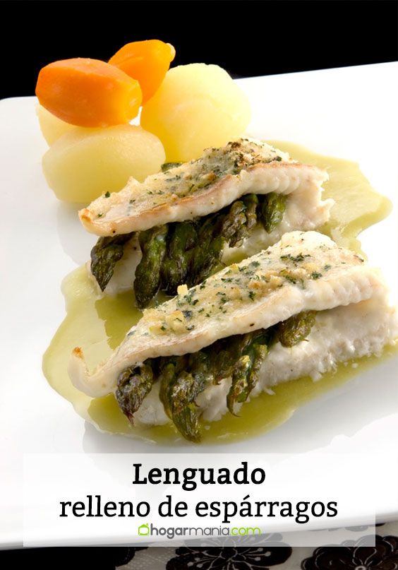 Lenguado Relleno de Gambas con Bechamel