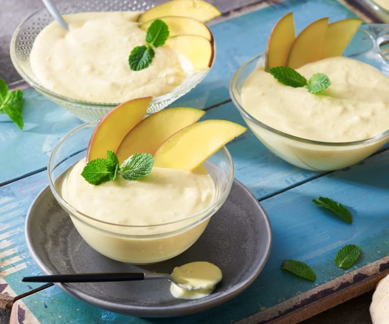 Crema de Mango con Nata