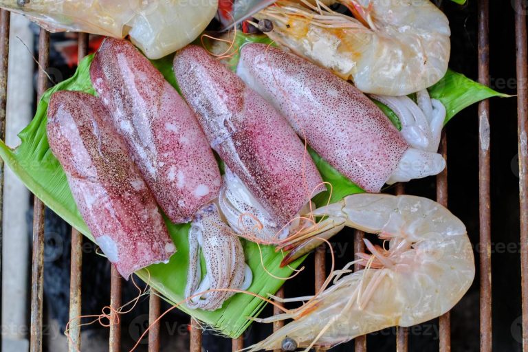 Calamares y Gambas a la Marinera