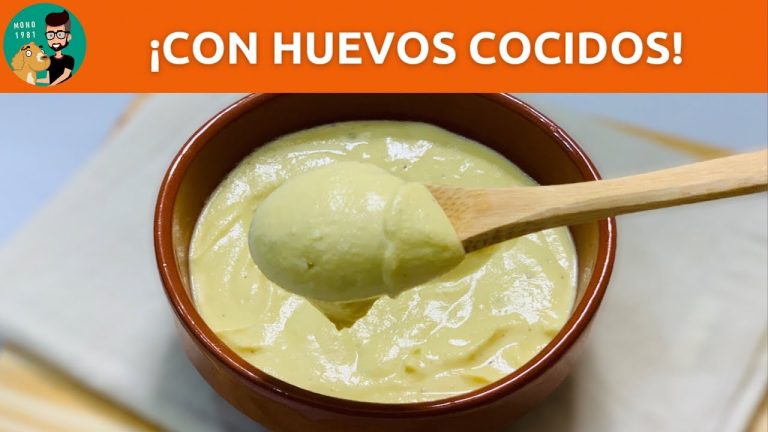 Mayonesa con Huevo Cocido Thermomix