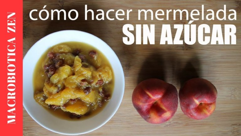 Mermelada de Melocotón sin Azúcar Thermomix