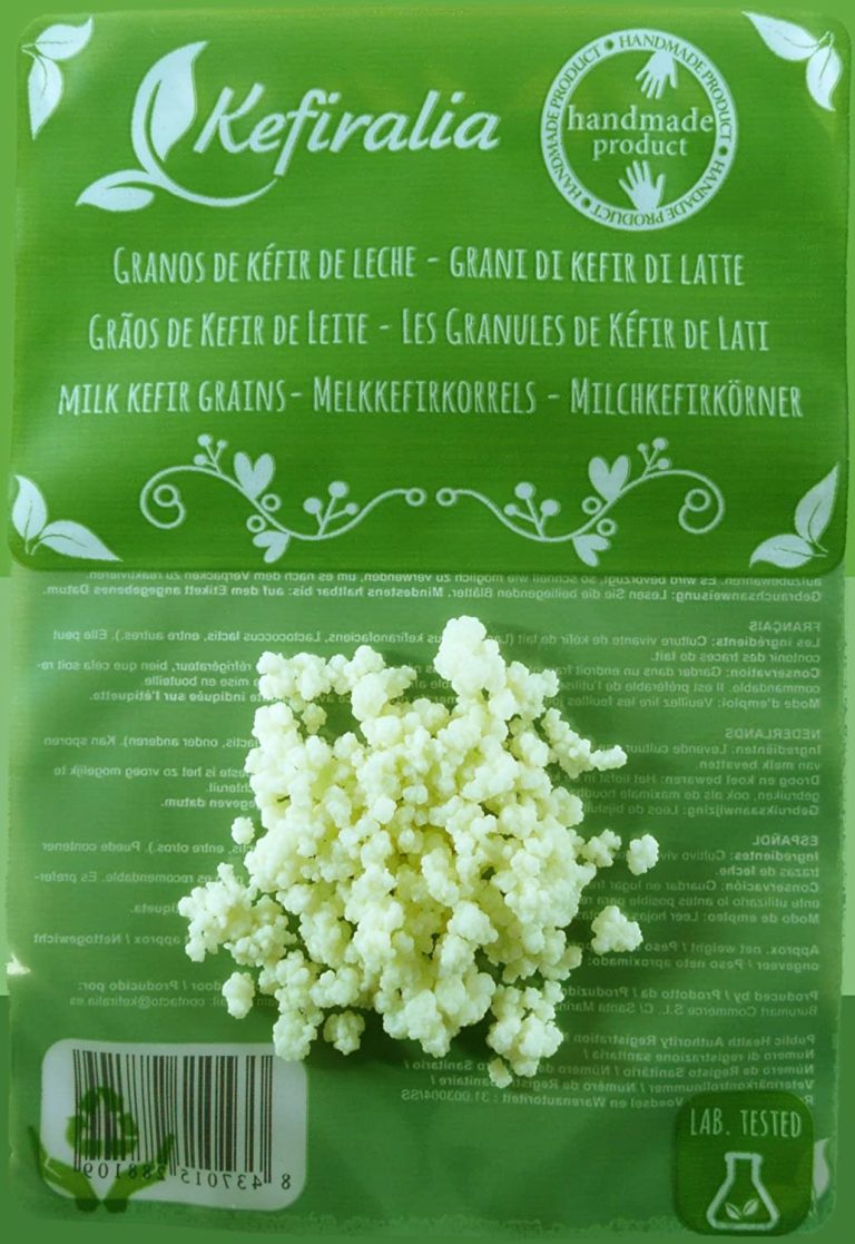 Cómo hacer nódulos de kefir