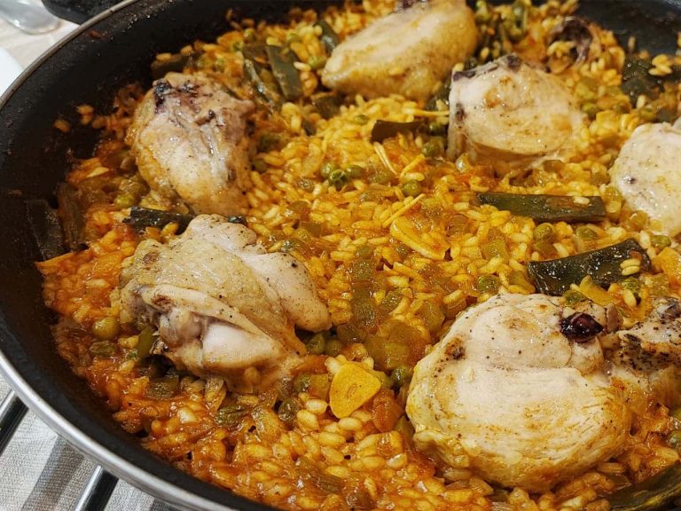 Cantidad de Caldo para Paella