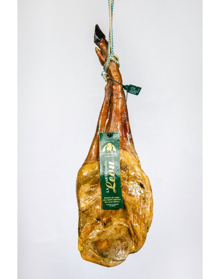 ¿Cuánto jamón se obtiene de una paletilla de 5 kg?