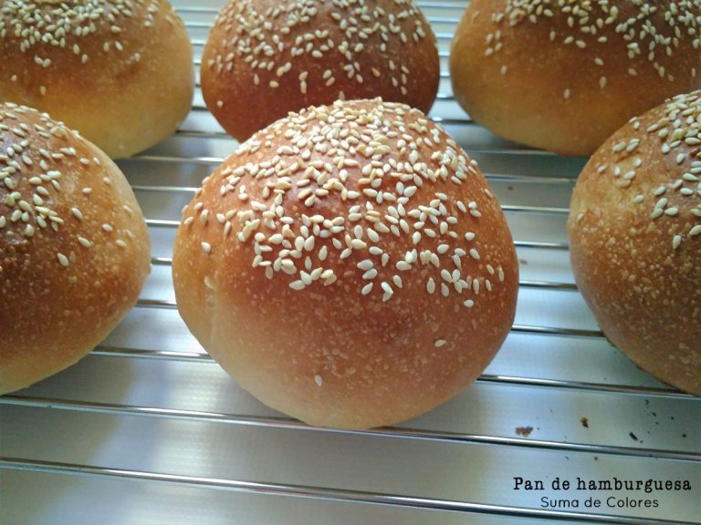 Pan de Hamburguesas de Colores