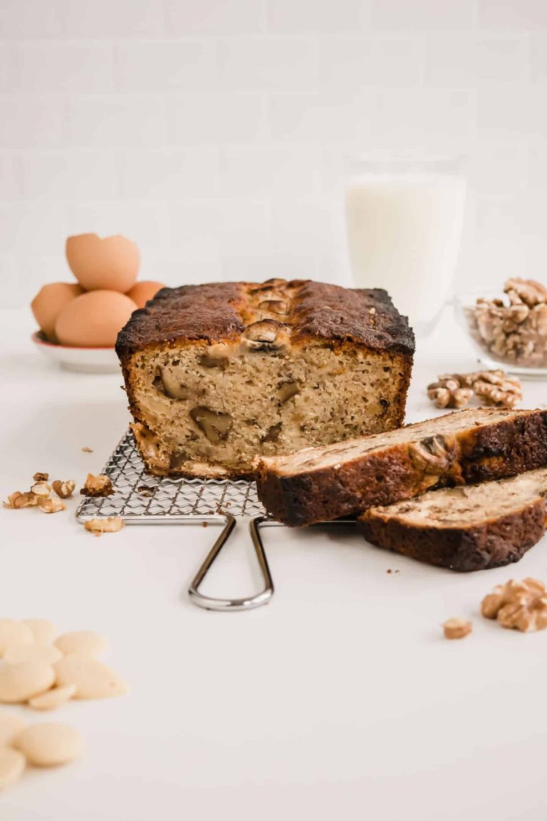 Pan de Plátano con Nueces