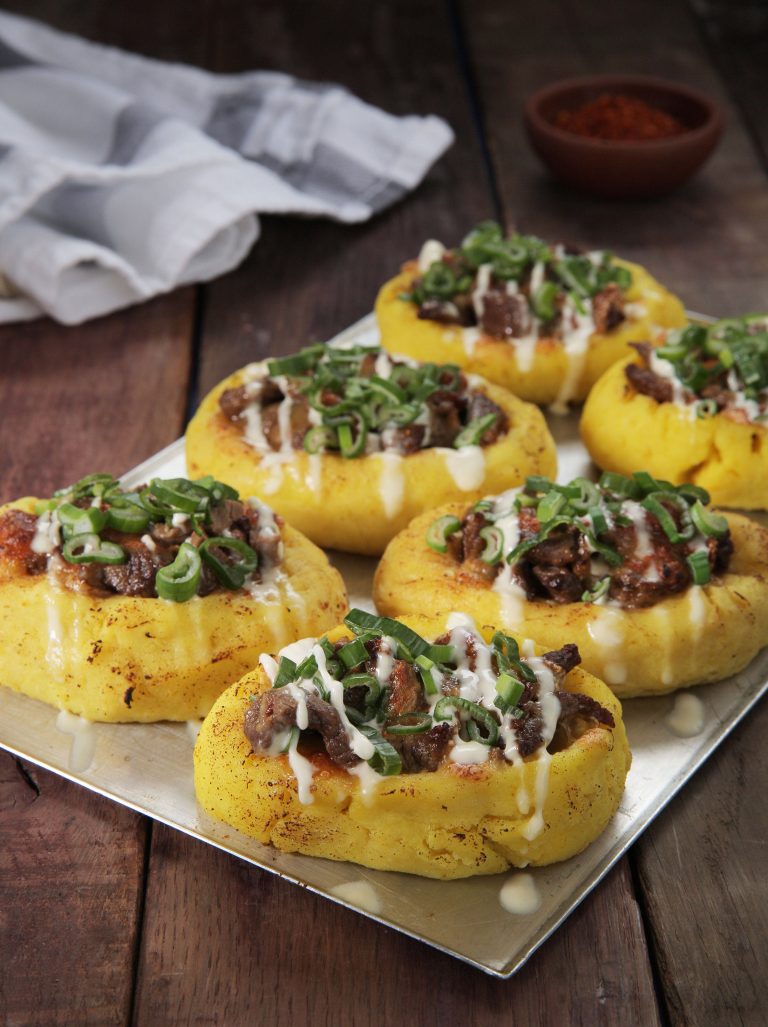 Papas Rellenas de Carne Estilo Canario