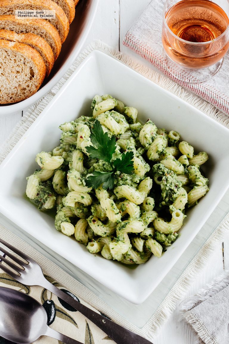 Pasta con Aguacate y Huevo