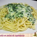 pasta-con-espinacas-y-nata