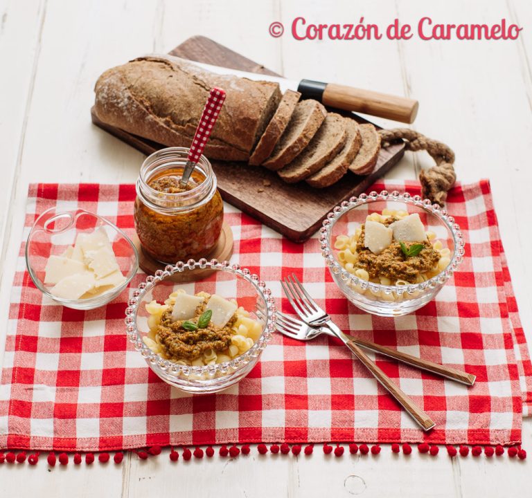 Pasta con Pesto y Tomates Cherry