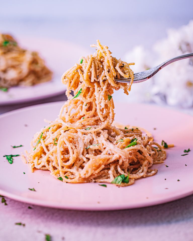 Pasta al Ajo y Perejil