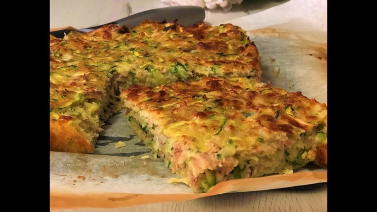 Pastel de Calabacín Bajo en Calorías