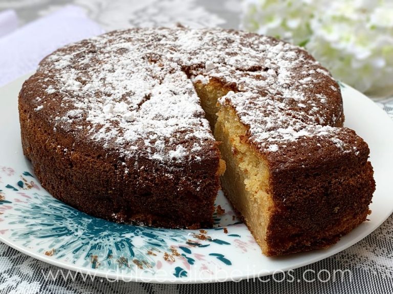 Pastel de Manzana Sin Harina