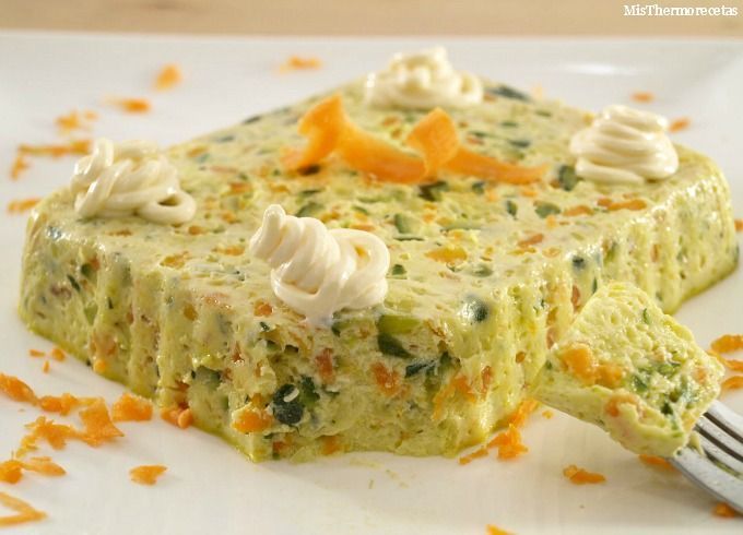 Pastel de Verduras Sin Nata al Horno