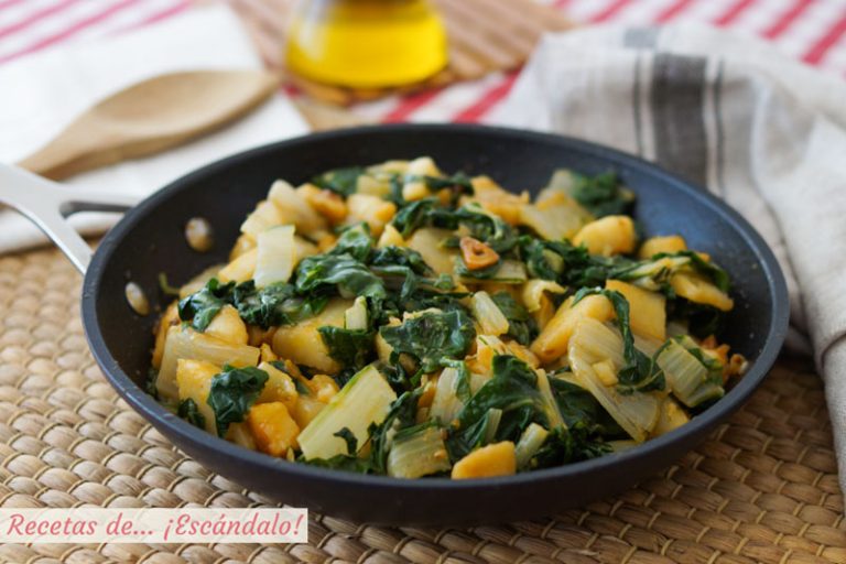 Patatas con Acelgas a la Extremeña