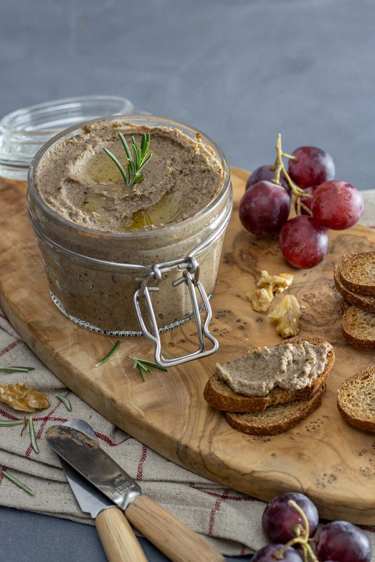 Paté de Champiñones y Nueces