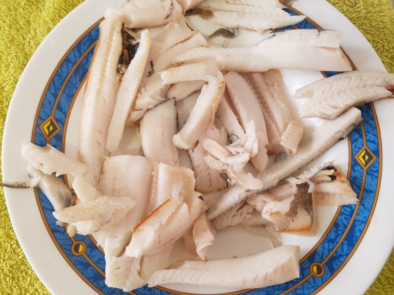 Qué hacer con pescado desmenuzado