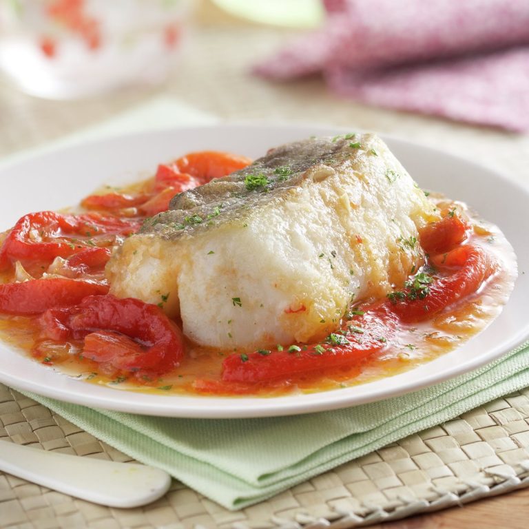 Ensalada de Pimientos Asados con Bacalao