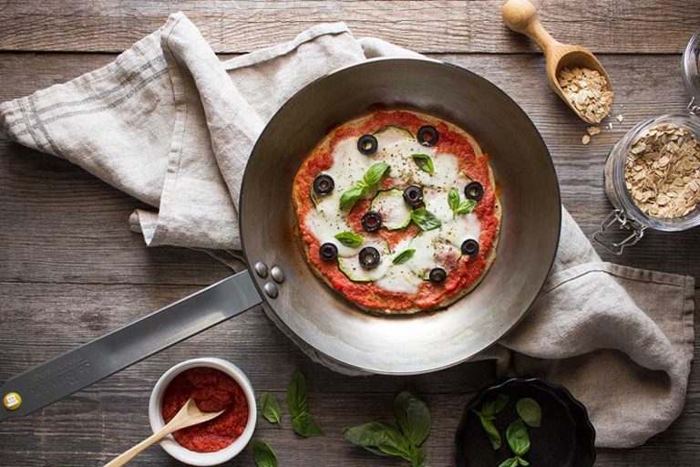 Masa de Pizza con Avena