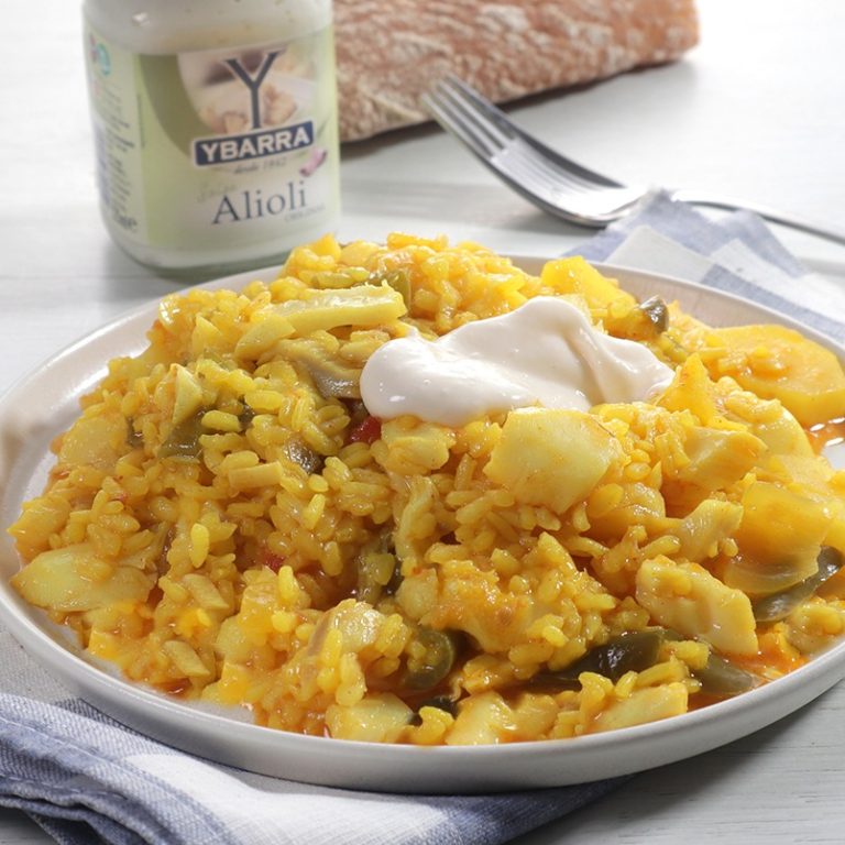 Arroz con Bacalao Monsieur Cuisine