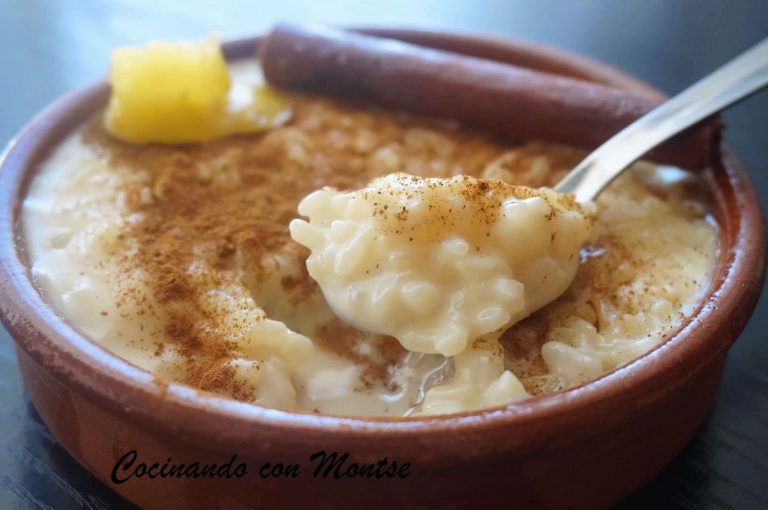 Arroz con Leche y Nata en Olla Express