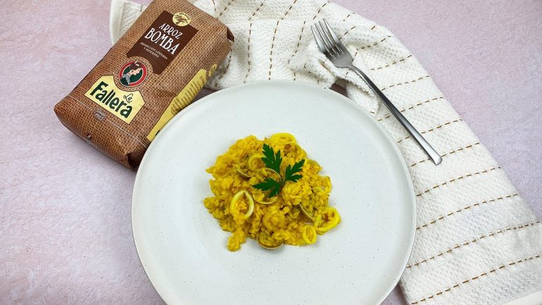 Arroz con Zamburiñas y Langostinos